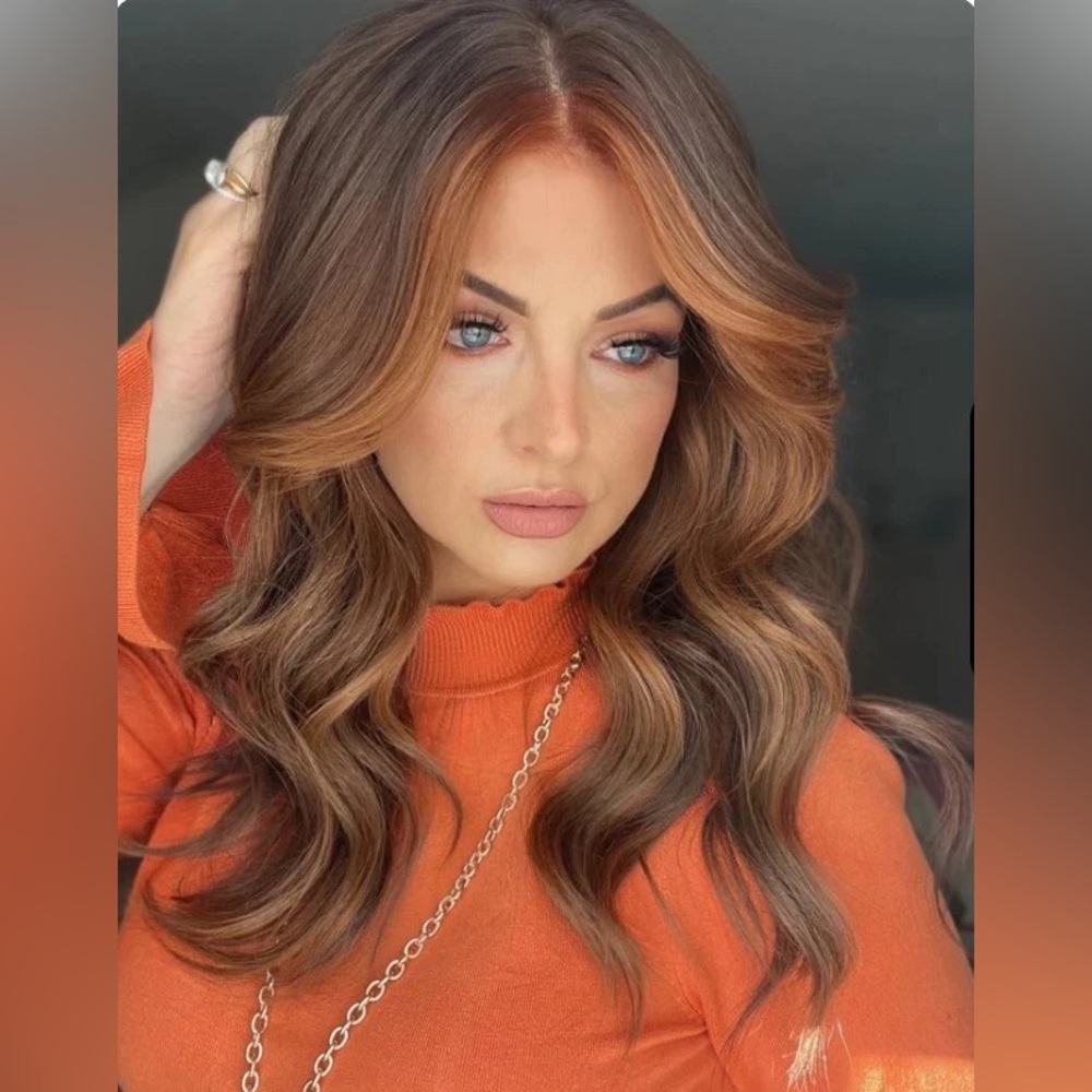 Raregen Doreen | Lace Top Remy Human Hair Wig-Chocolate Cherry Brown